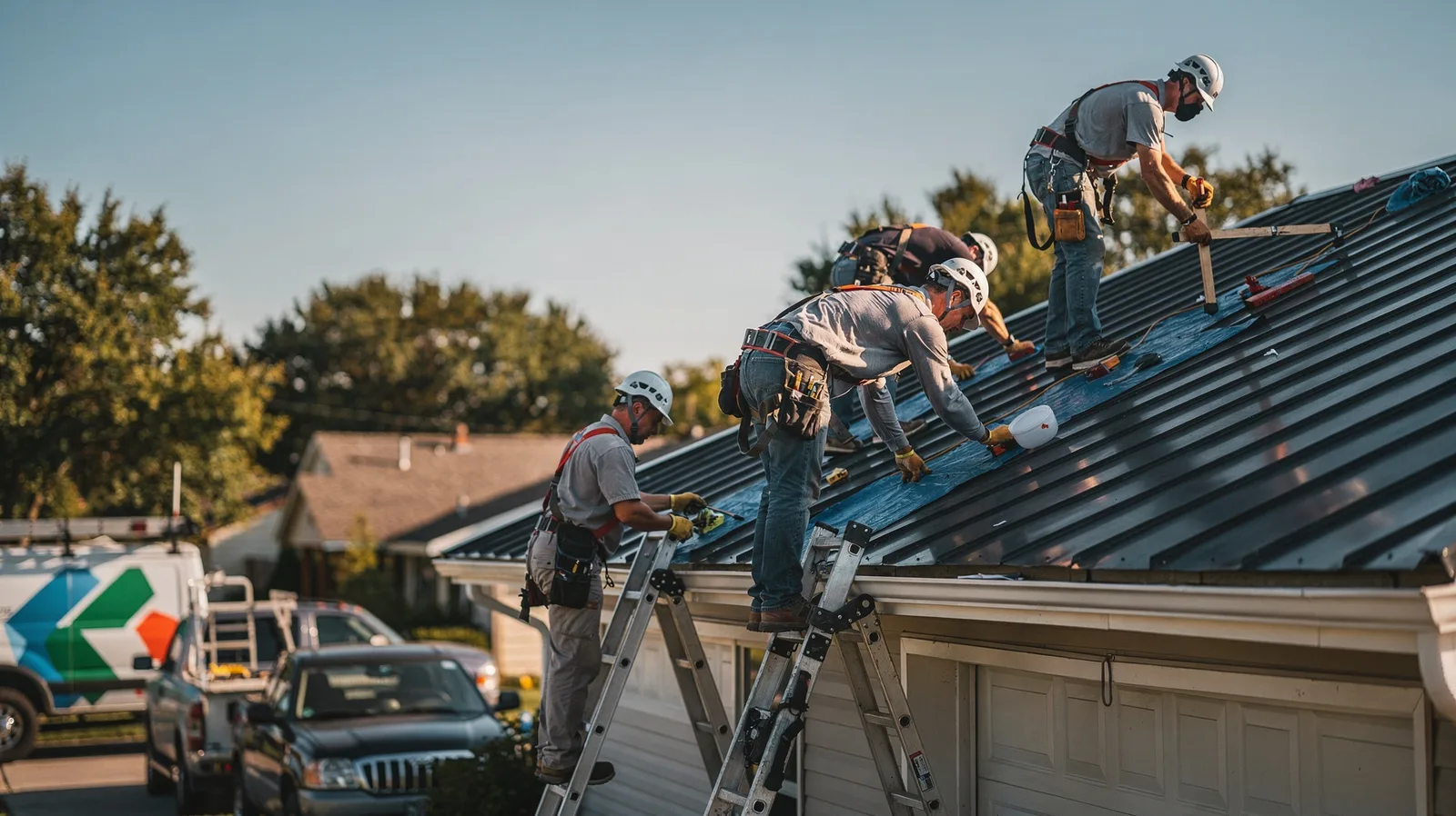 Metal Roof Installation in Columbus City, IA near me